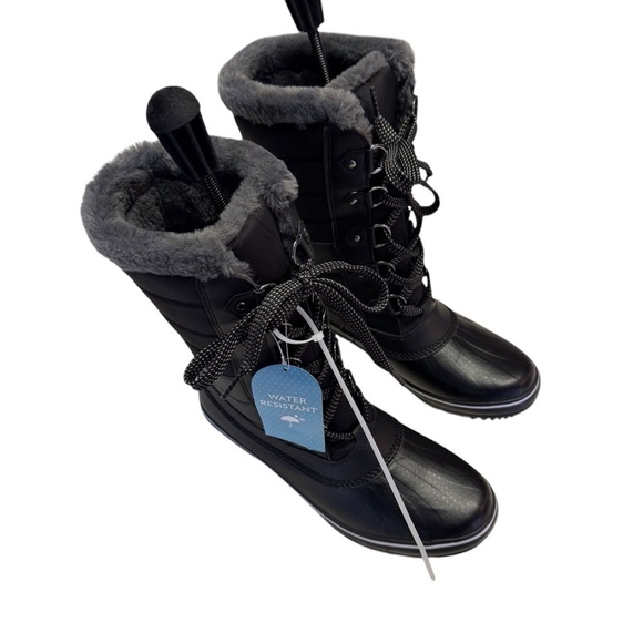 JBU by Jambu Womens Siberia Cold Weather Faux Leather Winter & Snow Boots - Picture 1 of 8
